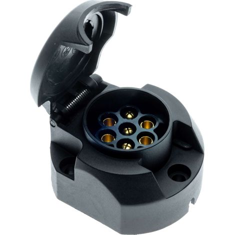 Conector para remolque de 7 pines y 12 V - Plástico EPTA01 (1/5)