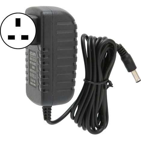 12V 1A Netzteil mit Überlast- und Störungsschutz, UK-Stecker, 100-240V