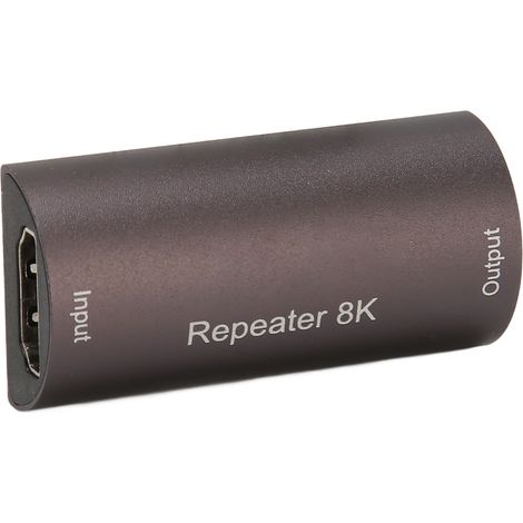 Amplificateur signal HDMI 8K 60Hz répéteur plug-and-play pour PS5 Xbox Series X S, booster vidéo (1/5)