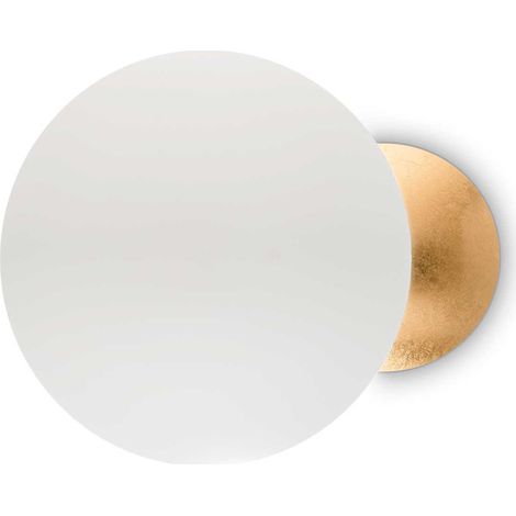 Applique Contemporanea Eclissi Metallo Oro Led 11W 3000K Luce Calda (1/3)