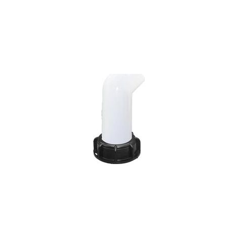 2 Pouces Bec de Vidange avec Ecrou IBC 1000L Buse de Réservoir d'eau Raccord de Vanne Extension Buse de Tuyau Adaptateur IBC Réservoir d'eau Bec de Ro
