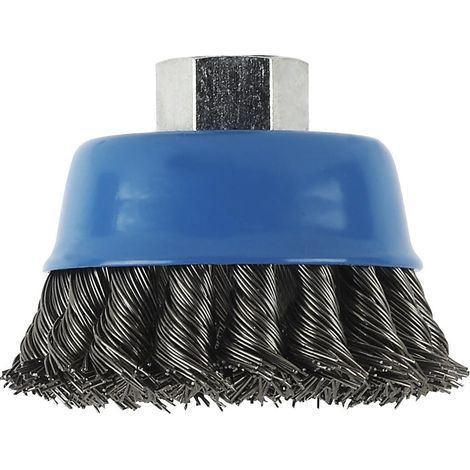 Topfbürste aus gewelltem Messingdraht 75 Ø 75 BOSCH 2609256503 (1/3)