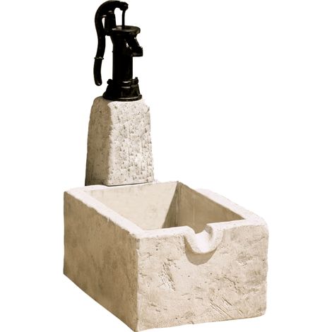 Fontaine de Jardin en Pierre Rétro (1/4)