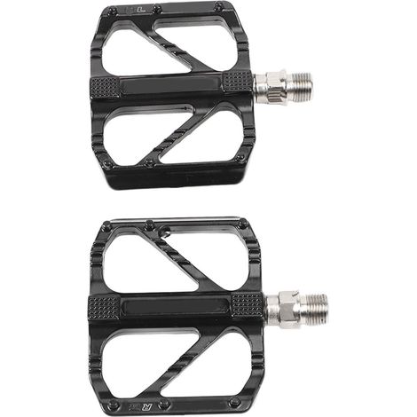 Pédales de vélo en alliage d'aluminium (pièces) avec système de fixation rapide et roulements à billes pour vélos de route et VTT.