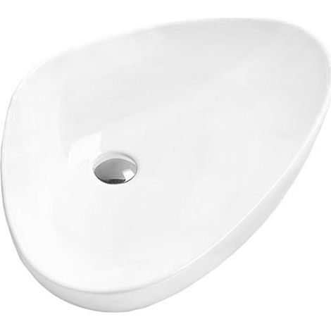 Mexen Bella lavandino da appoggio 59 x 39 cm, bianco - 21465900 (1/2)