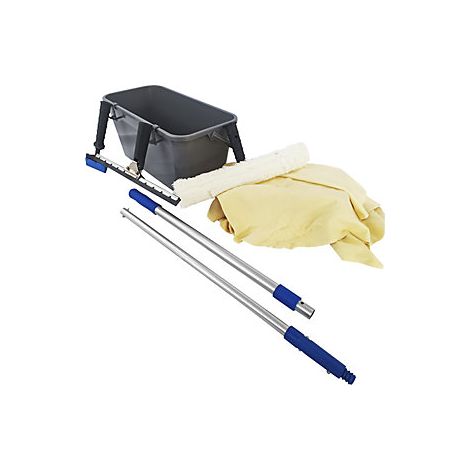 eurokraft basic  Set per la pulizia delle finestre  componibile