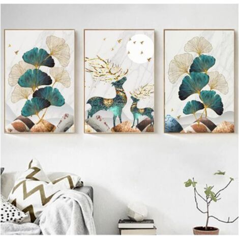 30x40 cm Lot de 3 Posters de Qualité Supérieure,Tableau Décoration Murale,Décoration d'intérieur élégante pour chambre à coucher et salon,Sans Cadres (1/5)