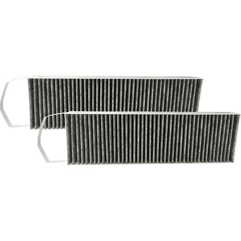 Vhbw – Lot de 2 filtres à charbon actif pour hotte aspirante – Dimensions 42x13x5cm – Compatible Bora S Pure, Pure, PUXU, M Pure, X Pure - VHBW 2 X
