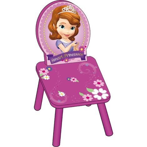 Petit Siège enfant en bois Princesse Sofia