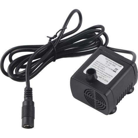 Mini pompe à eau Submersible amphibie solaire DC12V pour étang de fontaine (1/4)