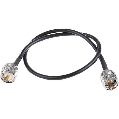 PL259 (UHF) Câble d'extension coaxial mâle-mâle à faibles pertes (50 ohms) Édition C (1/5)