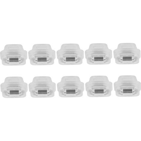10 pcs En Plastique Porte De Voiture Insert Garniture Bande Oeillets Clips Carte Incrustation Remplacement pour E46 E90 E91 E92 E93 (1/4)