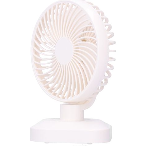 Ventilateur de Bureau USB Portable 3 Vitesses - Mini Ventilateur Réglable pour Maison et Bureau
