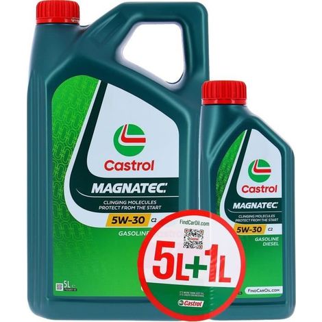 Motoröl - CASTROL MAGNATEC - 5W-30 C2 - 5L+1L - Sonderangebot