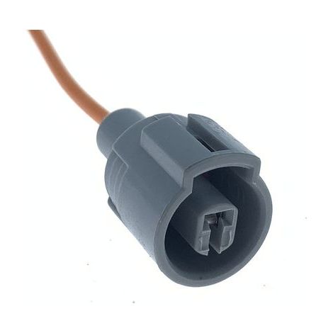 Honda 1-pin oil drain plug sensor connector 7283-1113-40, gray sheath, 1P with terminal (1/4)