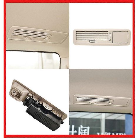 Réparation des grilles de ventilation de climatisation de toit applicables aux modèles Mercedes-Benz Vito Classe V V260 W447 W448 2015-2023 RL. (1/3)