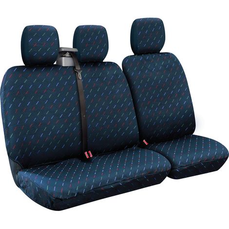 Dido-2, set fodere per furgone con avvolgicintura - Blu (1/4)