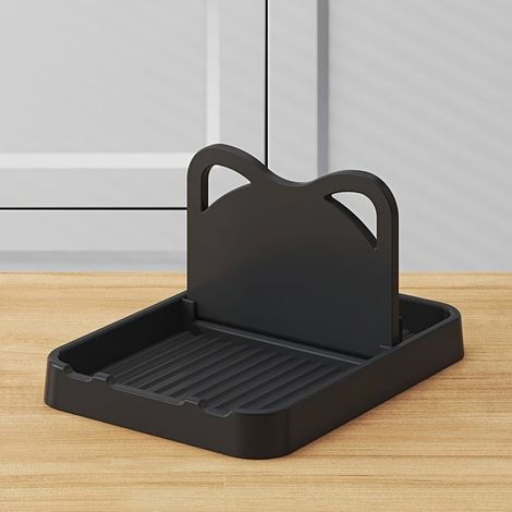 BelleRise – Ein innovativer Küchendeckelhalter im „Katzenohren“-Design – Multifunktionales, vertikales und faltbares Aufbewahrungsregal (1/5)