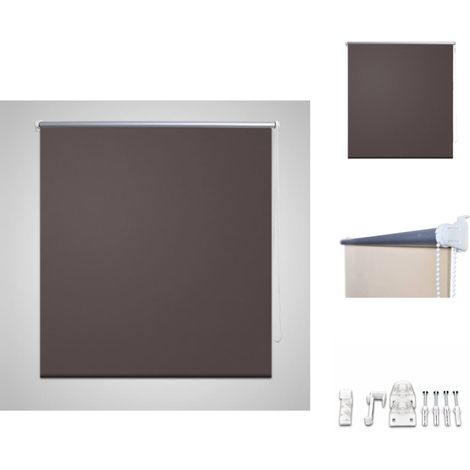 Jalousien & Rollos - Verdunklungsrollo Verdunkelungsrollo Rollo 60x120 braun (1/4)