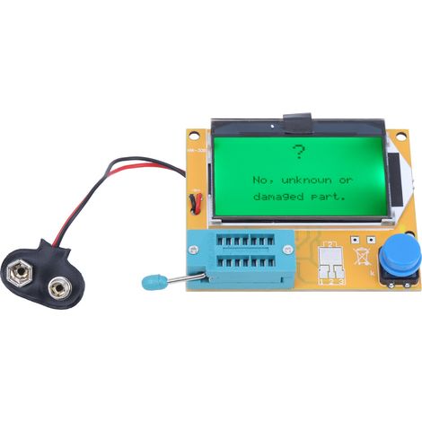 Testeur ESR LCRT4 Transistor Capacité Résistance Graphique Contrôleur Diode Condensateur Multimètre de Précision Électronique Outil de Diagnostic (1/5)