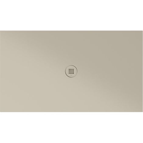 Receveur de douche rectangulaire en céramique 140x80x2cm, creta mat