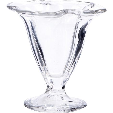 Ad Trend Set 4 Coppe Gelato in Vetro D 10 cm H11 cm (1/2)