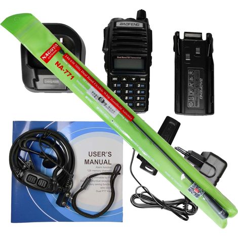 Baofeng UV-82 8W + Nagoya NA-771 SMA-F (1/5)