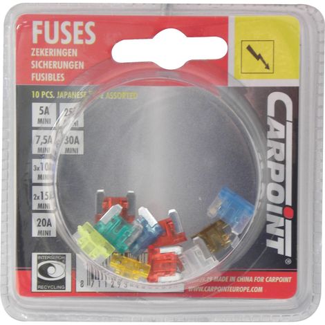 FUSIBLES LOW PROFILE TYPE ASSORTIS X10
