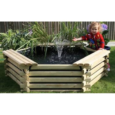 100 Gallon Pond without Pump - W167 x H41 cm - Minimal Assembly Required