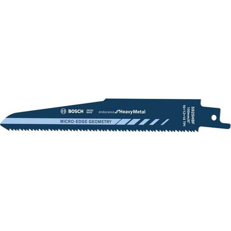 Bosch lama sega a sciabola S 925 HBF, Endurance for Heavy Metal, confezione da 5 - 2608658009