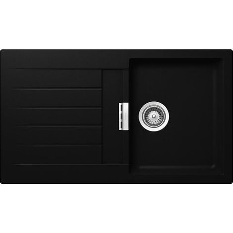 Schock Einbauspüle Cristadur Signus D-100 A Puro PUR Exzenterbedienung (1/3)