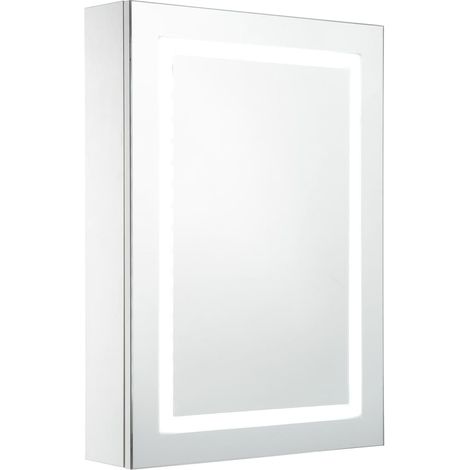 Maison Exclusive - LED-Spiegelschrank 50x13x70 cm