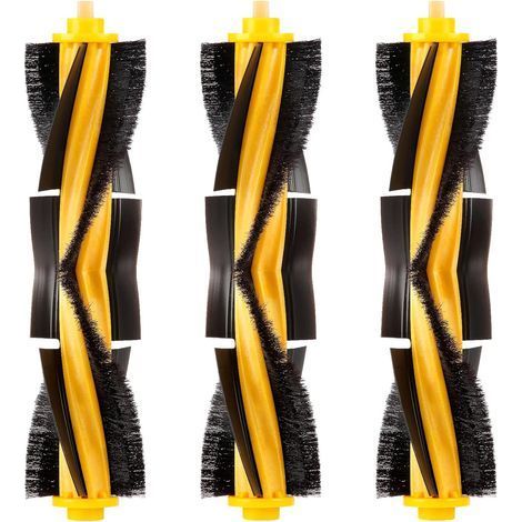 (3 pezzi) Spazzole a rullo spazzola principale ricambi per robot aspirapolvere Ecovacs DEEBOT OZMO 920 950 T8 AIVI Max T9 T5 N5 N7 N8+ N8 Pro DX55 DX93 DJ65 (1/5)