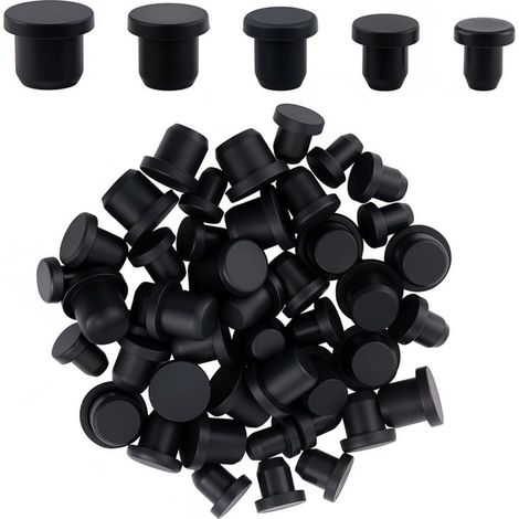 Tappi auricolari in silicone multiuso, set da 50 pezzi, 5
