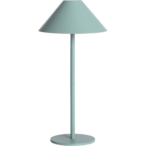 Wireless LED nomad lamp for indoor/outdoor use, 32cm Ø 15 cm, Celadon Green - Adam (1/5)