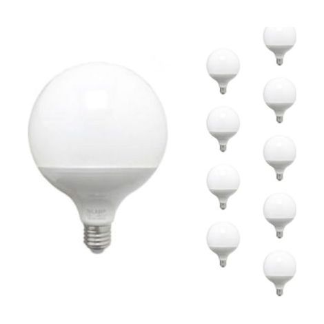 Ampoule LED E27 18W 220V G95 300° - Pack de 10 - Blanc Froid 6000K - 8000K - SILAMP (1/4)