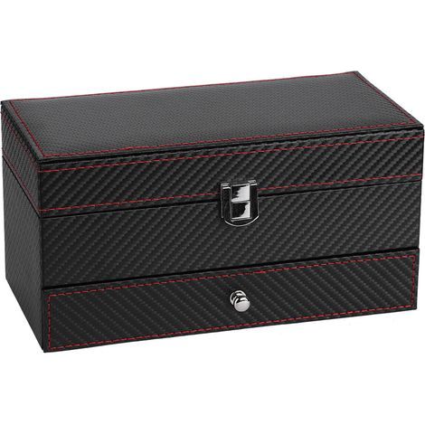Écrin de Rangement pour Montres et Bijoux - Boîte Organisatrice pour Bracelets, Colliers, Boucles d'Oreilles et Bagues (1/5)