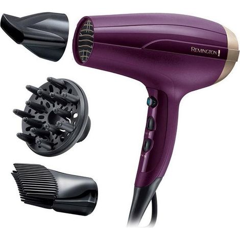 Seche-Cheveux Ionique REMINGTON D5219 - Anti-Frisottis, 3 Températures, 2 Vitesses, 2300W (1/5)