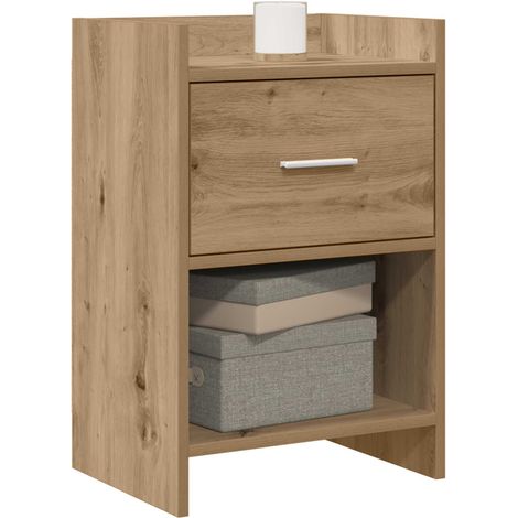Maison Exclusive - Comodini Rovere Artigianale 40 x 30 x 60 cm (1/5)