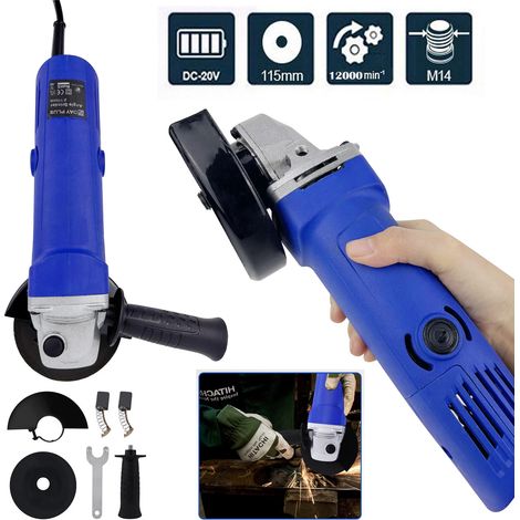 Meuleuse d'angle 3200W Outils électriques 12000RPM 115mm Diameter Disc Removing Sanding