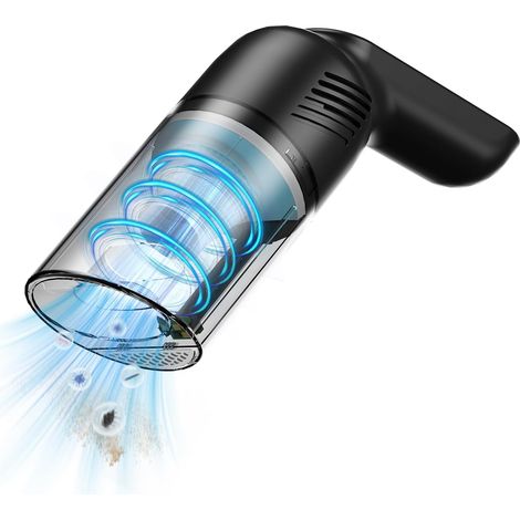 Aspirapolvere portatile senza fili da 120 W con luce LED e filtro lavabile (1/5)