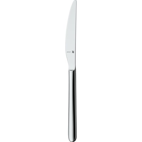 Couteau de table 24 cm, couteau avec lame insérée, protection, acier inoxydable poli, résistant aux rayures, va au lave-vaisselle (1/5)