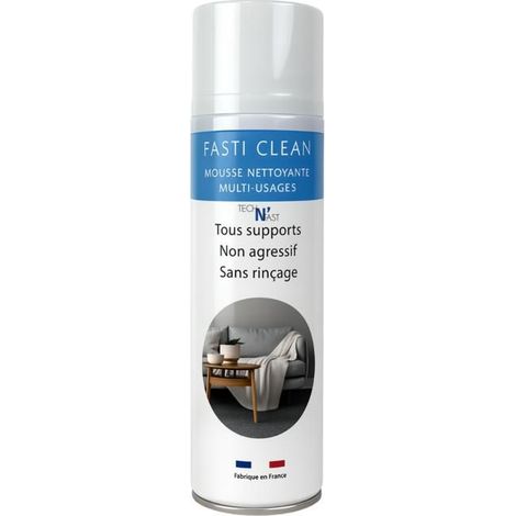 Mousse nettoyante multi-surface - élimine saletés et tâches -idéale cuisine, salle de bain, voiture - Lot de 3