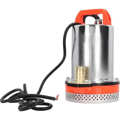 Bomba de agua sumergible, acero inoxidable, 180 W (1/2)