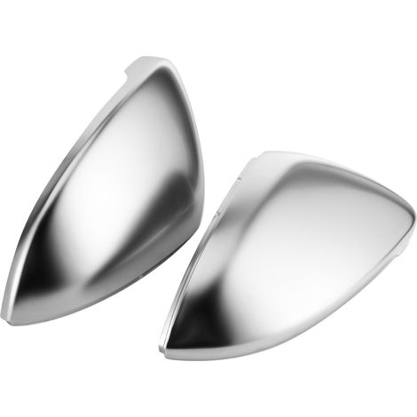 Rückspiegelabdeckung links + rechts, matte Chrom-Schutzkappe, passend für Lamando