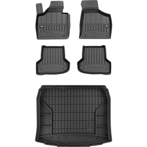 SET 3D Tappetini e tappetino per bagagliaio Audi A3 8P Hatchback 2003-2013 (1/5)