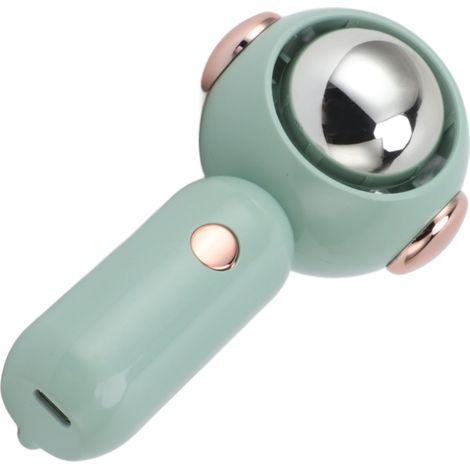 Ventilateur portable en forme d'astronaute, mini-ventilateur USB, économie d'énergie, silencieux, léger et idéal pour les voyages (vert). (1/5)