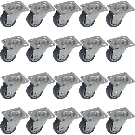 dörner + helmer 450320 Lenkrolle Rad-Durchmesser: 30 mm 20 St. (1/3)