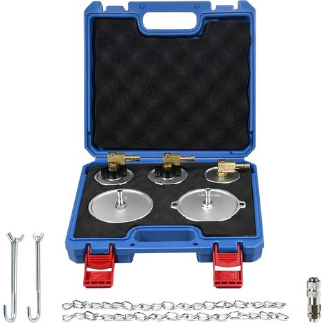 Kit de purge de poignée de voiture européenne en alliage d'aluminium avec étui de rangement pour et plus (1/5)