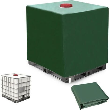 Bâche de Cuve 1000 L - 120 x 100 x 116 cm - IBC Cuve Membrane UV Housse de Protection Baril de Pluie (1/5)
